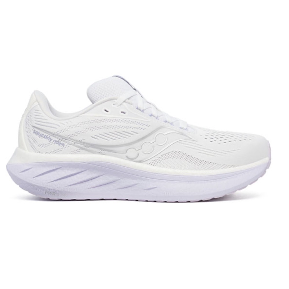 Saucony Women's White/Thistle Running Shoes